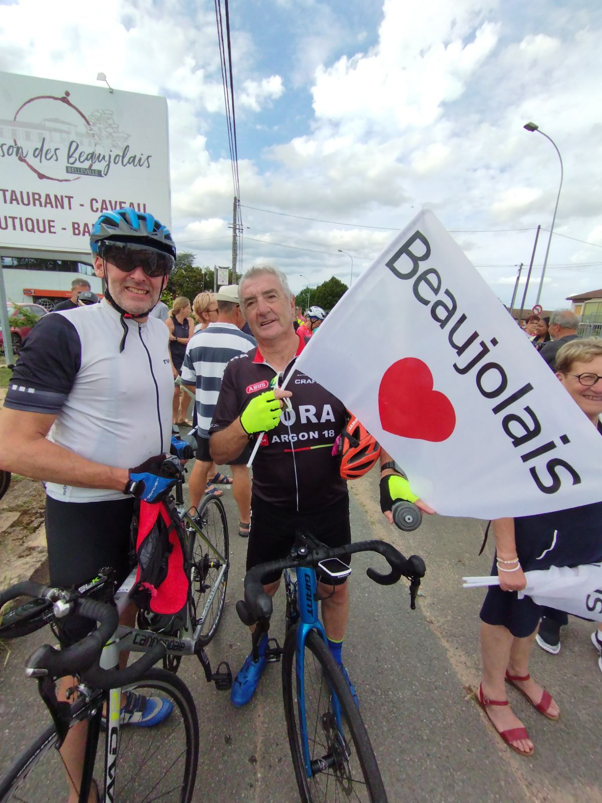 image article AMARISTES SUR L ETAPE DU TOUR LE 12 JUILLET 2023